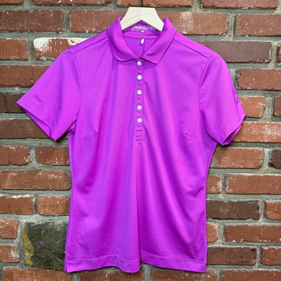 Nike Golf Tour Performance Polo Women’s Large Purple Dri-Fit - Picture 1 of 9